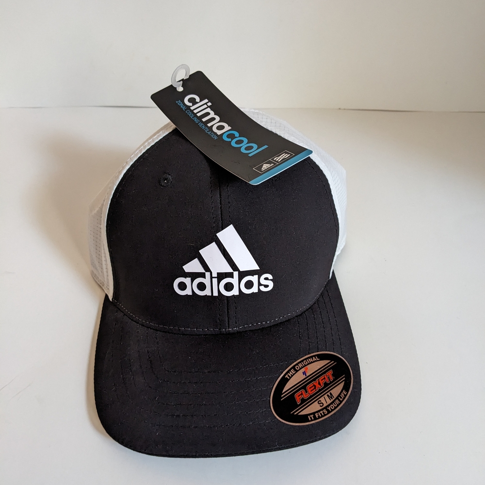 Adidas Black and White Cap